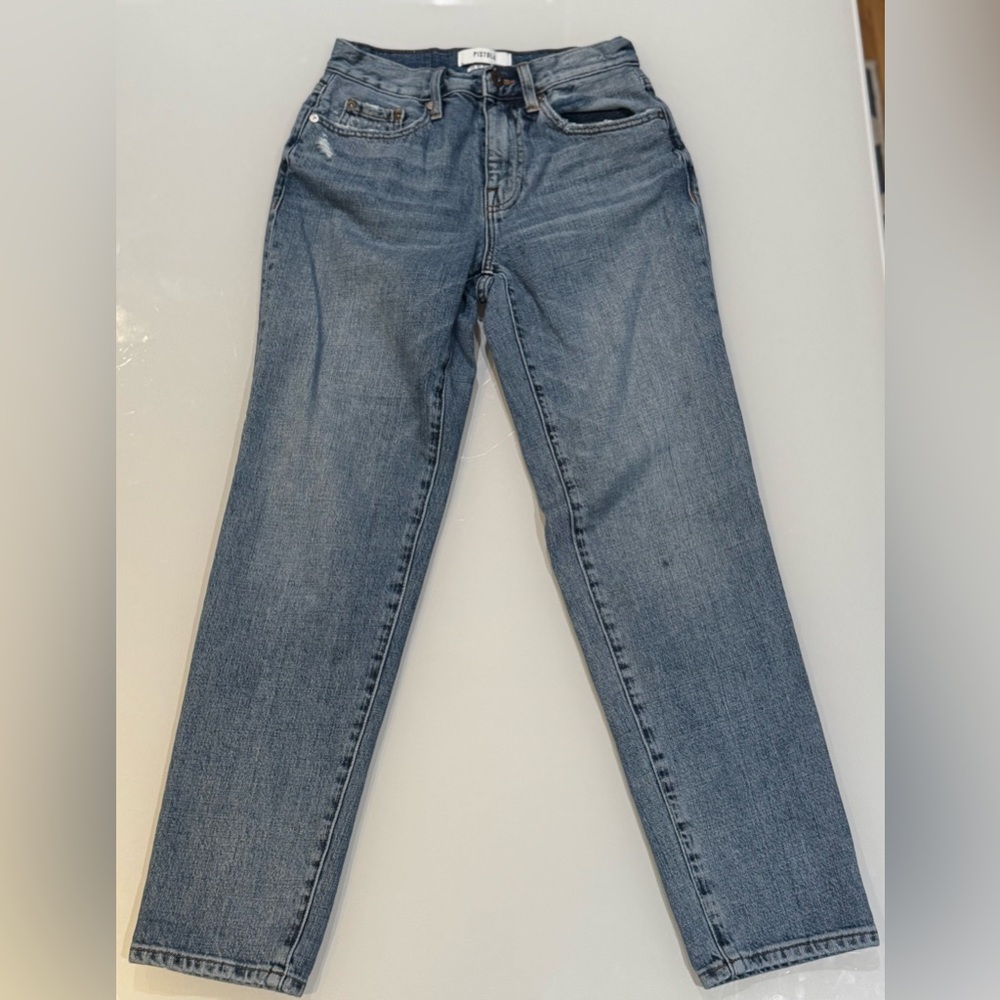 Pistola Jeans – Blue Denim Straight Leg – Size 25